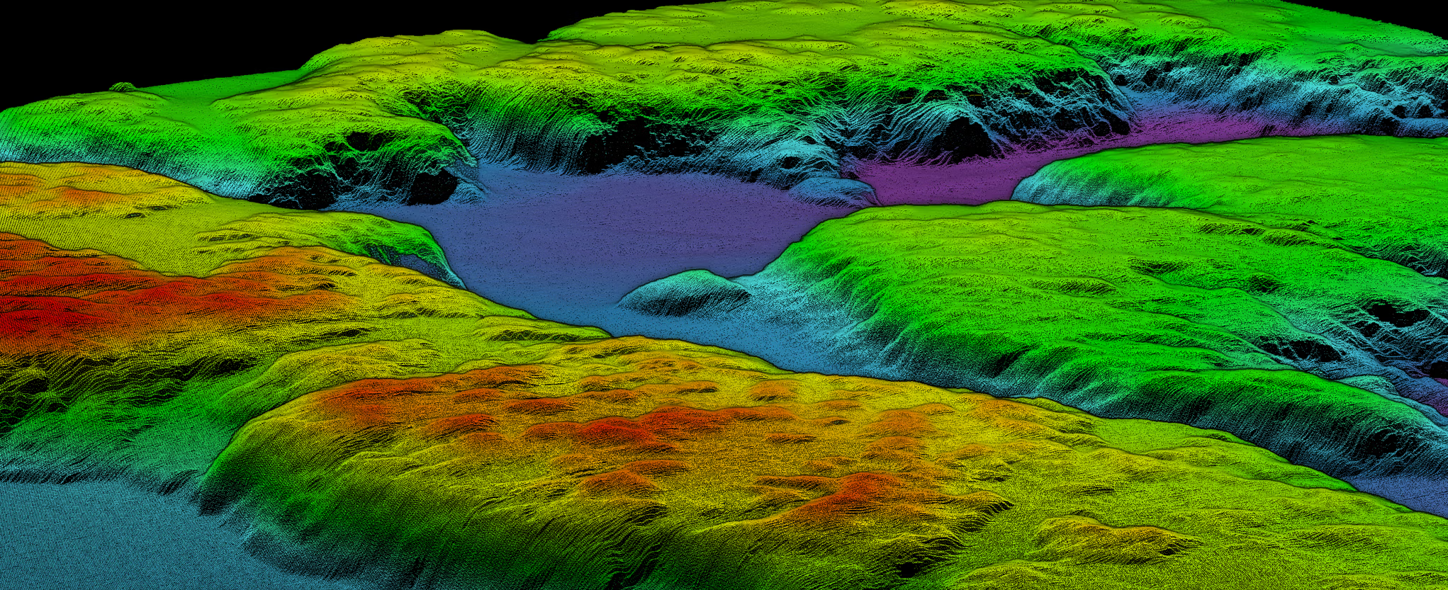 NORBIT DCT Real-Time 3D Point Cloud Viewer mit georeferenzierter Unterwasser-Punktwolke